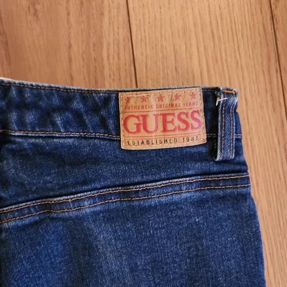 Vintage Guess Flare Jeans-27 - Picture 7 of 13